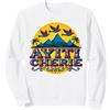 Mademark Haitian Pride Ayiti Cherie Arte nel Paradiso Tropicale Felpa, Unisex per Adulti, Bianco, XXL