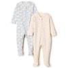 Amazon Essentials x Sofia Grainge Pigiama Intero in Cotone con Calze Unisex - Bambini e ragazzi, confezione da 2