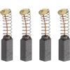 QUARKZMAN 4 Pezzi Spazzole In Carbonio 10mm x 5mm x 5mm Parte Di Ricambio | Spazzola Per Smerigliatrice 5#, Utensile Per Riparazione Utensili Elettrici, Per Motore Elettrico