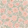 VEELIKE Carta da Parati Floreale Vintage Papaveri Rosa Boho Fotomurale da Parete 44,5 cm x 300 cm Carta da Parati Adesiva Muro Camera da Letto Bagno Soggiorno Pellicola Adesiva per Mobili Rimovibile