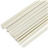 QUARKZMAN 20pcs 33cm Bacchette Di Saldatura Plastica Strisce Saldanti Beige | PP, 13 Pollici, 1/8x3/16, Per Kit Strumenti Saldatura Plastica, Paraurti Auto, Riparazione Kayak