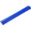 QUARKZMAN 8 Pcs Bacchette Di Saldatura Plastica Blu 9.5mm x 330mm HDPE Nastro Piatto Di Saldatura Plastica Per Riparare Serbatoi D'Acqua Pedane Per Carrelli Elevatori Bidoni(0.4 x 13)