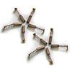 Vogueing Tool 2,5 x 4 x 12,5 mm spazzole motore elettrico mini spazzole di carbone motore di ricambio per utensili elettrici e motori (confezione da 10)