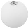 Hemobllo Paralume Sfera Acrilico Bianco per G9, Ricambio Lampada | Finitura Latte, Attacco Filettato 2, 3cm, per Sospensioni e Interni Ufficio