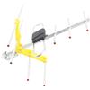 Benkeg Antenna TV digitale per HDTV DVBT / DVBT2 Antenna TV esterna 470MHz-860MHz per TV Antenna HDTV digitale amplificata