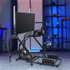 Dardoo Cockpit per Simulatore di Guida con Supporto TV compatibile con Logitech