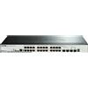 D-Link Smartpro DGS 1510 28P - Interruttore - L3 - Gestito - 24 x 10/100/1000 (