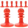 CANIGHT Cappuccio Antifulmine per Asta Tenda Sole 8 Pezzi Plastico Rosso Colore Casuale | Palo Tenda e Telone, Uso Campeggio All'aperto, Facile da Rimuovere, Confezione da 8 Colore Casuale