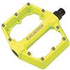 Exustar Pedali Ciclo Flat BMX Alluminio Giallo