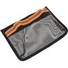 Housoutil Borsa Porta Racchette da Ping Pong Oxford Nero 25x18x0,2cm, Protezione Dall'umidità, Tasche Dedicate e Divisori, per Allenamento e Torneo