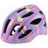 F Fityle Casco per Bambini Casco Bicicletta Casco Pattini Casco Monopattino con Finitura a Motivo E Forma Aerata per Comfort Traspirante Adatto per Percorsi, Viola Variopinto, S 48-52CM