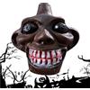 Generisch Fischietto azteco con teschio demonico in resina, occhi grandi | Giocattolo sorridente e ruggente, fischietto azteco da 7,9 cm con autentico grido umano