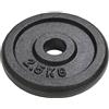 KFPOERTFGD Set di 8 dischi per manubri da 20 kg, 8 x 2,5 kg, in ghisa, per bilanciere da 30 mm, allenamento di forza e fitness
