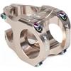 Dolvitrny Attacco manubrio corto 35 mm per Enduro MTB | Precisione CNC, liscia per superficie, adatta a barre da 31,8 mm, ideale per corse DH AM, lega