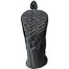 Baoblaze Golf Club Cover Set Copri Testa Driver Legno Copritesta Protezione con Pelle PU Impermeabile E Fodera in Pile Targhette, Nero, Copritesta Per Mazza Da Golf Da Fairway, Nero