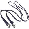 VILLCASE 2 Pezzi Cinturino per Nylon Anti-smarrimento Nero in Guanti | Corda Portatile Riutilizzabile, Sottile e Resistente All'usura, Pratica per Uso Outdoor