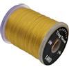 Courtieyeardceastea Filo per la costruzione di mosche forti in bobine standard per pesca a mosca accessori materiale oro, 2,5 x 3 cm