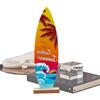 Generisch Decorazione per tavola da surf in legno, decorazione per tavolo da spiaggia