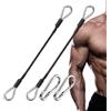 Generisch di cavi a puleggia - 2 kit di prolunga per funi fitness | Accessorio portatile per allenamento fitness, robusto fissaggio con cavo in acciaio, attrezzo multifunzione per esercizi di