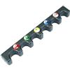 Sharplace 2X Porta Stecche da Biliardo a 6 Slot, Artiglio per Stecche, Riutilizzabile, Montaggio a Parete, Antiscivolo, Poggia Stecche per