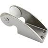 BESPORTBLE Rullo di Ancoraggio di Prua in Acciaio Inox 50x165 per Barca e | Montaggio, Finitura Lucidata, Resiste All'acqua Salata, Accessorio per Ancoraggio di Prua, Argento