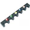 Folpus 2X Supporto per Stecche da Biliardo, Supporto per Stecche da Biliardo, Scrivania, Portatile, per Sport, 6 Fori