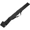 POPETPOP Borsa per Stecca da Biliardo Custodia per Stecca da Biliardo 3/4 Pu Nero Protezione Imbottita Morbida Tracolla per Viaggio All'aperto