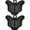 CANIGHT Inserto Shaper per Pinne da Immersione Nero 2 Pezzi TPE