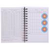 Veemoon Quaderno Punteggi Tiro Arco, Archery Notebook, Spirale Guscio in Plastica ABS, Compatto, per Arcieri e Squadre, Allenamento al Bersaglio e Sessioni di Tiro, Arco Compound