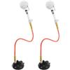 JUMPLAWN 2 Pezzi Trainer per Tennis Tavolo Portatile con Base a Ventosa | Allenamento Individuale, Installazione Semplice, Simulazione Autentica del Servizio, per Studenti e Ufficio