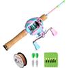 Okiyakusama Canna da Pesca Ultraleggera 2 Sezioni, 1.68m, manico a pistola, set base