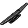 Colcolo Galloccio per Barca Galloccio Ormeggio Galloccio Fissaggio in Nylon Resistente All'acqua Salata Base Rialzata Stabilità E Montaggio Dall'alto Adatto a Darsena Gommone Molo, Nero, 4 Pollici