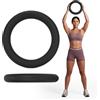 XTREXO Sculpt - Anello con pesi da 2,2 kg, con custodia in silicone per addome, braccia, allenamento core, pilates e yoga