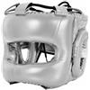 F Fityle Casco da Paracolpi Avvolgente con Protezione Naso E Viso Frontino 43cm Antiurto E Paraorecchie Pelle Pu Robusta con Allacciatura Traspirante Adatto a