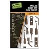 Fox Edges Cam CAC982 - Kit per attrezzatura da corsa, 5 pezzi | | per la realizzazione di attrezzature da corsa dritte da appendere per migliorare il lancio e ridurre i grovigli. Motivo