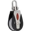 Dolvitrny Capacità di 680,4 kg, blocco singolo, dimensioni 90 mm | Grillo in acciaio inossidabile 316, ruota a basso attrito in acetile, resiste, adatta per corde di diametro 12 mm