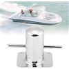Tonysa Marine Boat Bollard, 316 Stainless Steel 120mm | Punta da ormeggio per carichi pesanti, design durevole e robusto, installazione semplice, materiale resistente alla