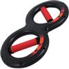 TOPBATHY Attrezzo Multifunzione per Forza Mano, 8 Forme, 20kg, Nero | Allenamento Presa e Polso, Abs Nbr e Acciaio, per Atleti e Sollevatori, Struttura Rinforzata