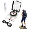 Generisch Impermeabile, luminoso, portatile, specchio | Specchio luminoso per campeggio, escursionismo, trekking, pesca, canottaggio, immersioni, navigazione, orientamento