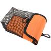 Generic Custodia Subacquea Porta Accessori Borsa Attrezzatura Tasca Sub Pouch Mesh Nylon Compatta con per Scolo Acqua E Identificazione, Arancione, Arancione, Unica