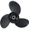 PETUSI Elica fuoribordo per barca 9,25 x 10 (9 1/4x10) per motori Tohatsu Nissan Mercury 9.9-20 HP, passo 9,25 x 10 sostituire 9,3 x 10 puntello motore in alluminio, scanalatura a 14 denti, OEM n. 3BAB64521