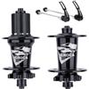 RESHINF Mozzi MTB Freno A Disco A 32 Fori QR Set Mozzi Per Mountain Bike HG 7-11s | Mozzo a sgancio rapido Anteriore 9x100mm Posteriore 10x135mm Lega di alluminio ultraleggera