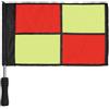 Generic Bandiera Arbitro Segnalazione Bandierina Linea Assistente Arbitro con Asta Metallo Presa Ergonomica Pannello Leggero Ad Alta Visibilità Adatta