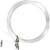 Generisch Lenza da pesca in nylon, monofilo, filo da pesca trasparente | Alta resistenza alla trazione, in nylon antiruggine, spessore 0,4 mm-1,0 mm, lunghezza 70-200 m, per pesca in mare