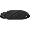 XFSRG Marsupio Multiuso Marsupio Antiscippo a Tracolla Compatto con Tasca Frontale e Chiusura Zip Borsa da Vita Unisex per Viaggio Passeggiata Corsa e Uso Quotidiano (Nero)