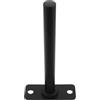 UPKOCH Porta Bilanciere da Muro per Dischi Peso 25mm in Acciaio Nero | Supporto per Dischi di Peso, Casa Palestra, Montaggio Semplice, Struttura Robusta, Salva Spazio