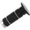 RichVibe Vite di espansione in metallo per bicicletta, a forma di cuore, per forcelle con diametro esterno di 25,4 mm, 19-21 mm, gamma regolabile, ancoraggio forcella anteriore, nero