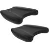 BESTOMZ 2 Pezzi Tavoletta Galleggiante da Nuoto in Eva Nera | Allenamento in Piscina, Design Portatile e Leggero, Supporto per Tecnica e Progressi, Colore Nero