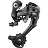 RichVibe Deragliatore posteriore in lega di alluminio per mountain bike 8 9 24 27 velocità, sistema di cambio liscio e silenzioso, protezione catena per trail riding pendolari nero