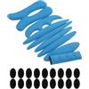 NUSITOU Fodera Interna per Casco da Bicicletta, Set 1 Pezzo Blu | Spugna, per Ciclismo e Veicoli a Due Ruote, Riduce Sudore e Assorbe gli Urti